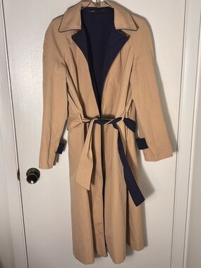 Etienne Aigner - Reversible Trench Coat - Size 8